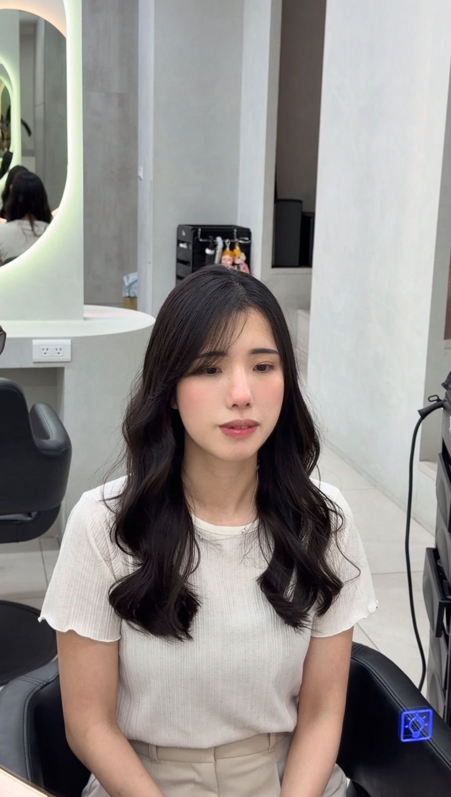 舍肆 Celsius Salon 竹北燙髮作品・長髮・設計師 Nina