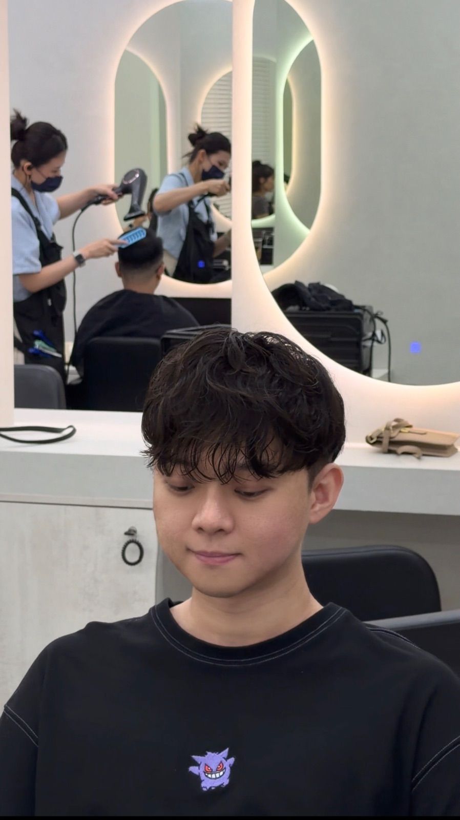 舍肆 Celsius Salon 竹北燙髮作品・男士、紋理燙・設計師 Nina