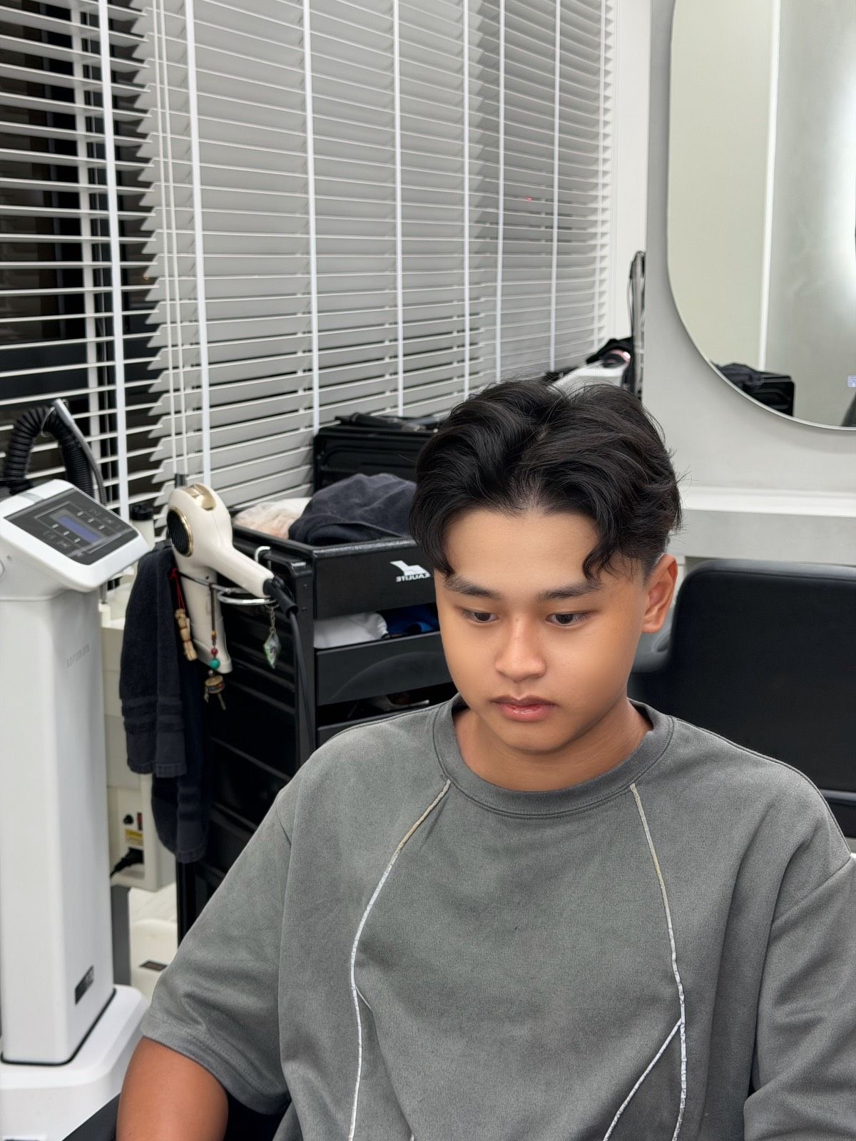舍肆 Celsius Salon 竹北燙髮作品・韓系、紋理燙、海王燙、男士・設計師 Nina